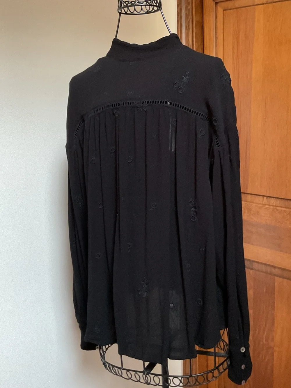 Free people wishful moments embroidered Blouse, small